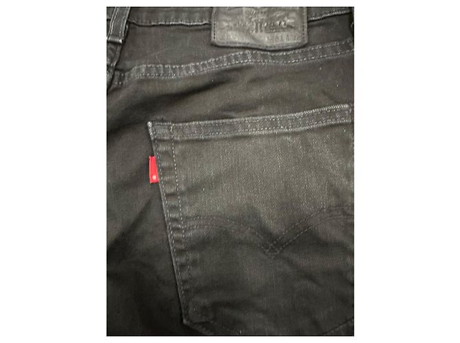 Jeans Levi's Premium Neri Taglio Dritto Nero - vista 4