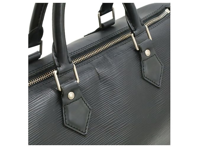 Borsa a mano Speedy 30 Epi di Louis Vuitton Nero - vista 8