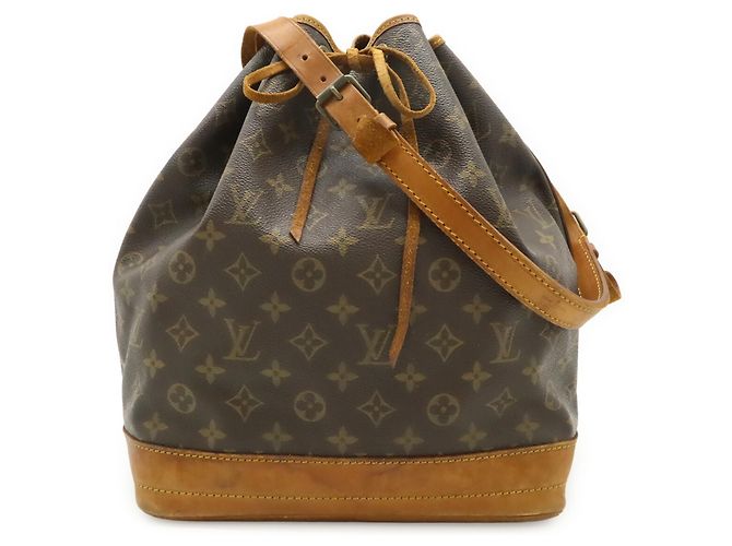 Noe Borsa a Spalla Noé Monogram Louis Vuitton Marrone - vista 2
