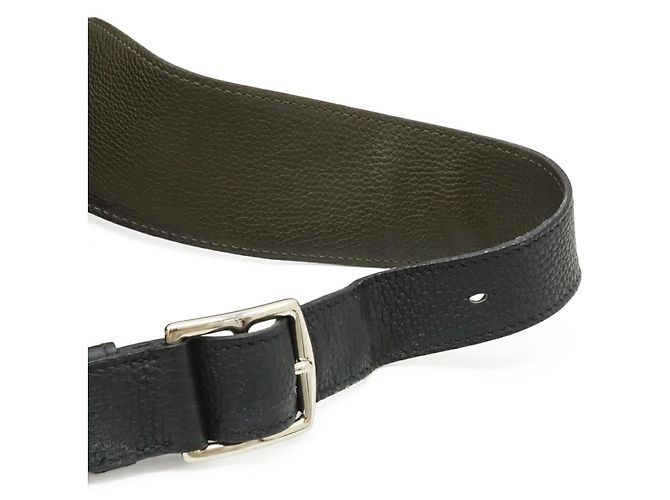 Hermès Zaino HERMES City Bag 27 Nero Verde chiaro - vista 6