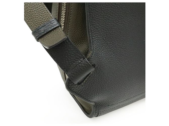 Hermès Zaino HERMES City Bag 27 Nero Verde chiaro - vista 7