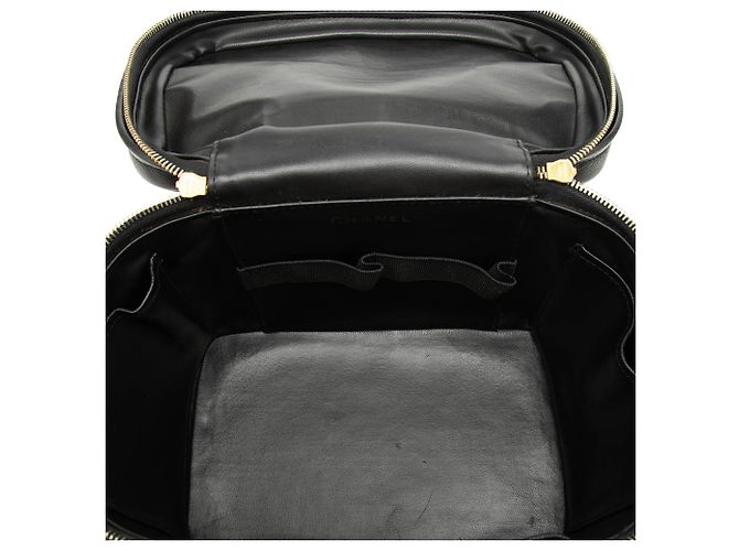 Borsa Vanity Caviar Nera CC di Chanel Nero - vista 4