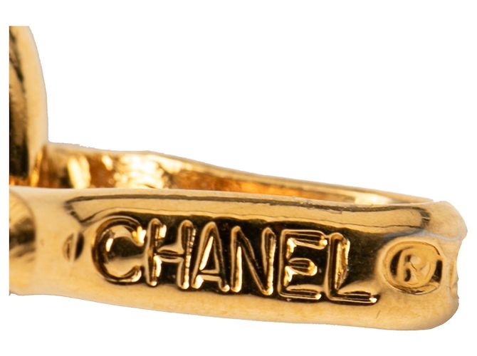 Chanel Gold Plated CC Medaillon Kettengürtel Golden - Ansicht 4