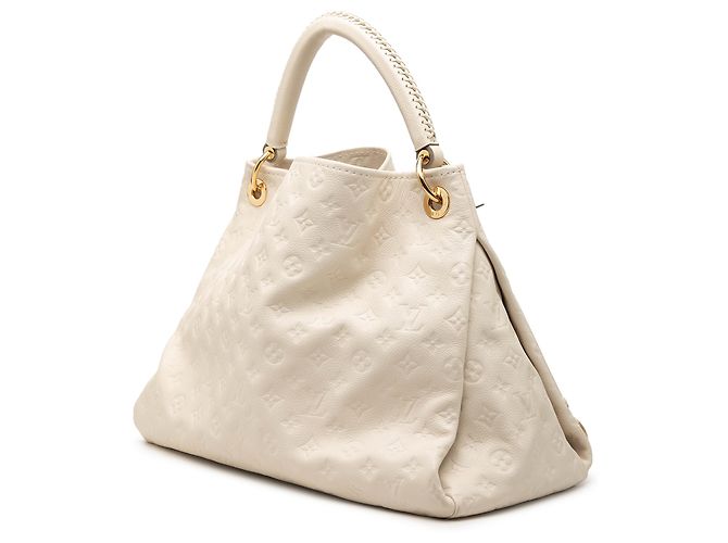 Louis Vuitton Artsy MM Monogramma Empreinte Bianco - vista 2