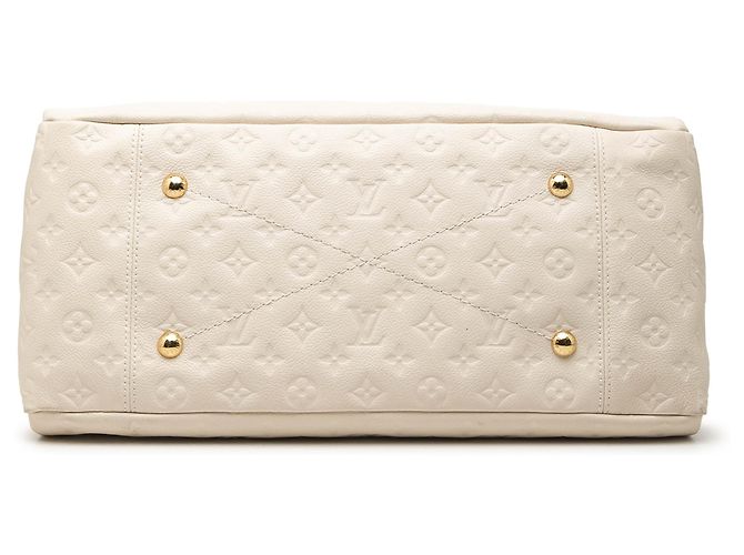 Louis Vuitton Artsy MM Monogramma Empreinte Bianco - vista 3