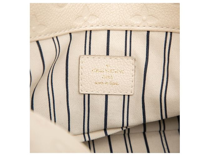Louis Vuitton Artsy MM Monogramma Empreinte Bianco - vista 5