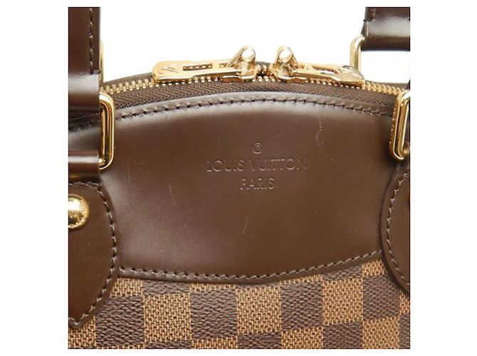 Louis Vuitton Marrone Damier Ebene Verona PM - vista 12