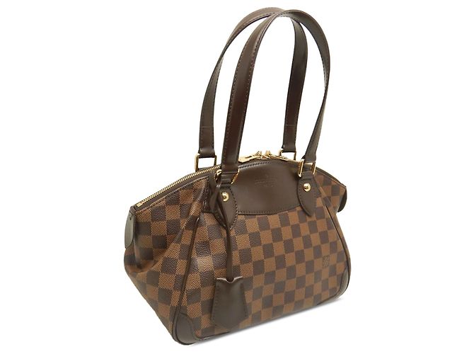 Louis Vuitton Marrone Damier Ebene Verona PM - vista 2