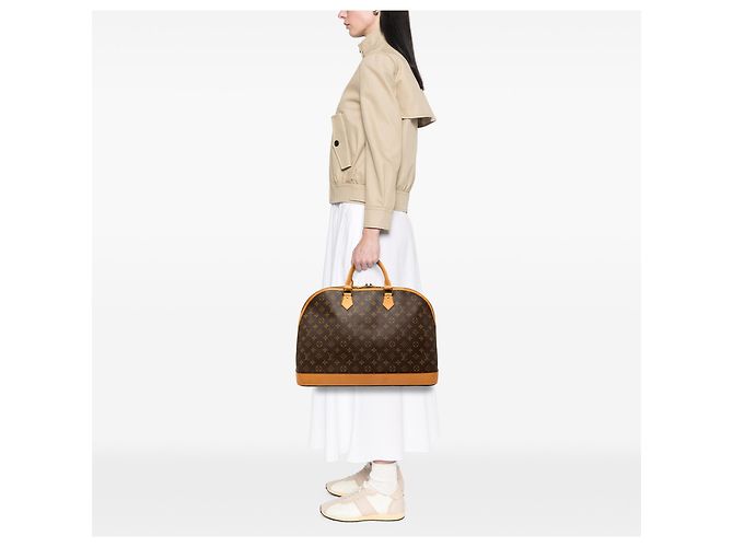 Louis Vuitton Alma Voyage MM Monogramma Marrone - vista 7