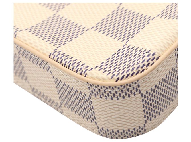 Pochette Félicie Pochette Felicie Damier Azur Bianco Louis Vuitton - vista 11