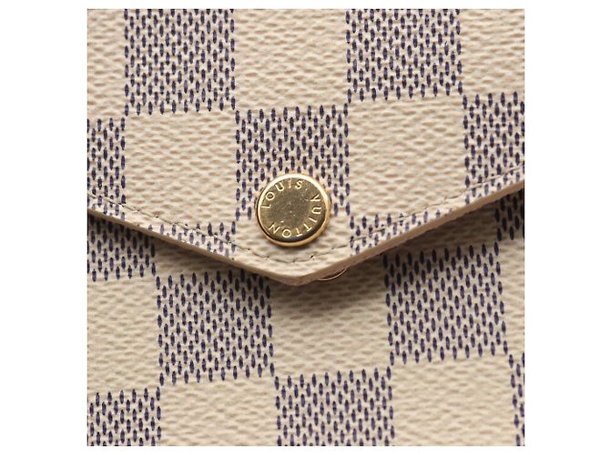 Pochette Félicie Pochette Felicie Damier Azur Bianco Louis Vuitton - vista 9