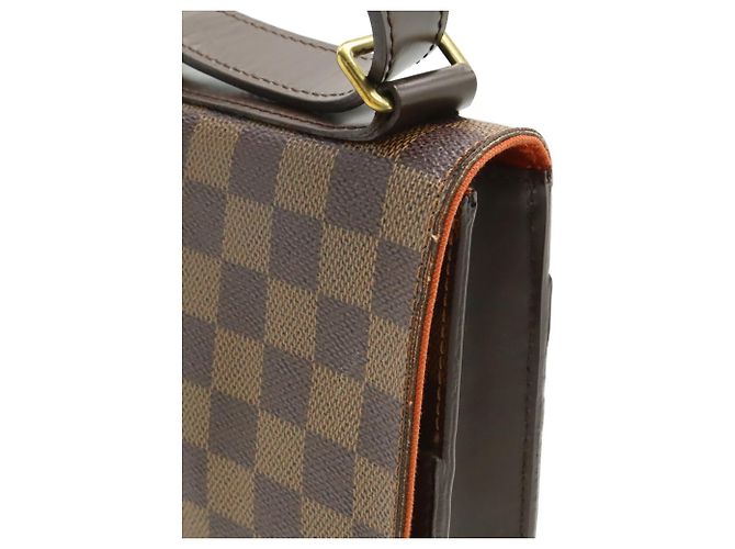 Borsa a Spalla Portobello Damier Louis Vuitton Marrone - vista 5