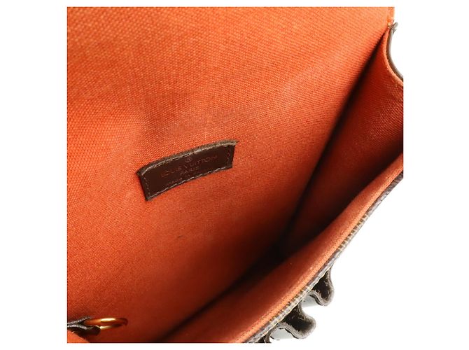 Borsa a Spalla Portobello Damier Louis Vuitton Marrone - vista 8