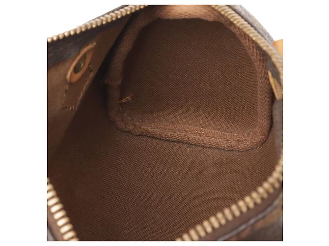 Pochette Mini Speedy Monogram Louis Vuitton Marrone - vista 7