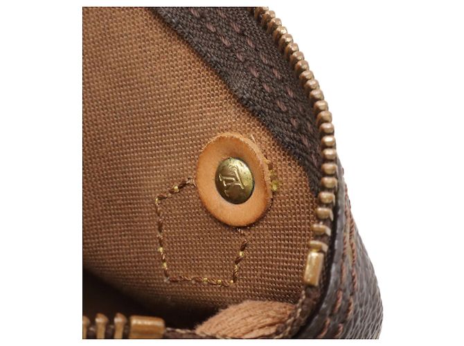 Pochette Mini Speedy Monogram Louis Vuitton Marrone - vista 8
