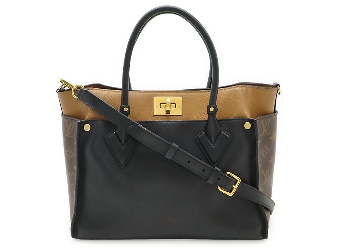 Sac à main Monogram On My Side MM de Louis Vuitton Noir - vue 2