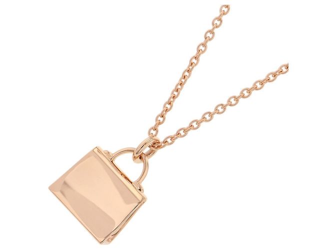 Collana Amulette Kelly di Hermès in oro rosa 18K D'oro - vista 3
