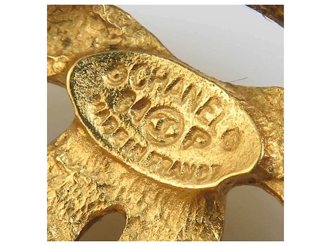 Orecchini a clip in oro Chanel D'oro - vista 8