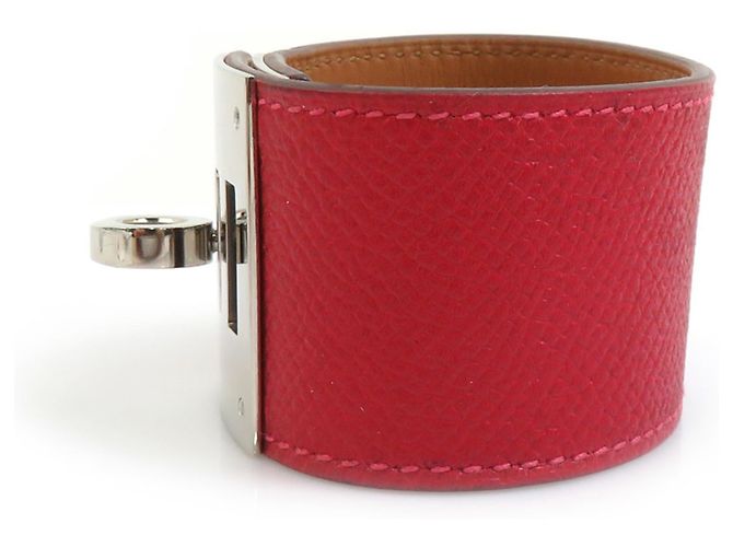 Pulsera Charm Perro Kelly de Hermès Plata Roja - vista 2