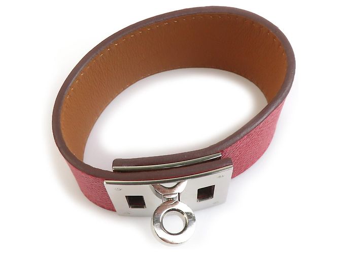 Pulsera Charm Perro Kelly de Hermès Plata Roja - vista 5