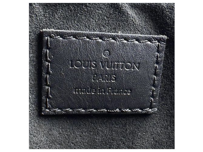 Borsa a Spalla in Pelle Monogram Louis Vuitton Marrone Nero Monogramma - vista 14