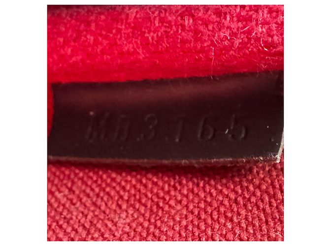 Borsa a Spalla Louis Vuitton Damier Eva in Tela Ebano Damier ebene - vista 13