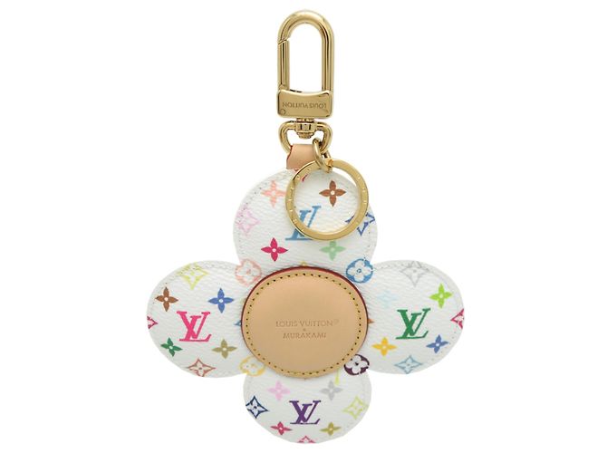 Portachiavi Louis Vuitton LV x TM Vivienne Bianco - vista 2