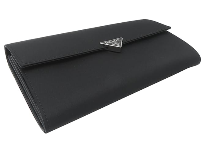 Prada Nylon Klappgeldbörse Schwarz - Ansicht 3
