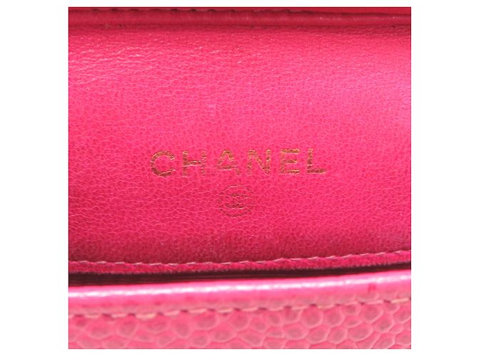Borsa a spalla rosa Chanel - vista 7