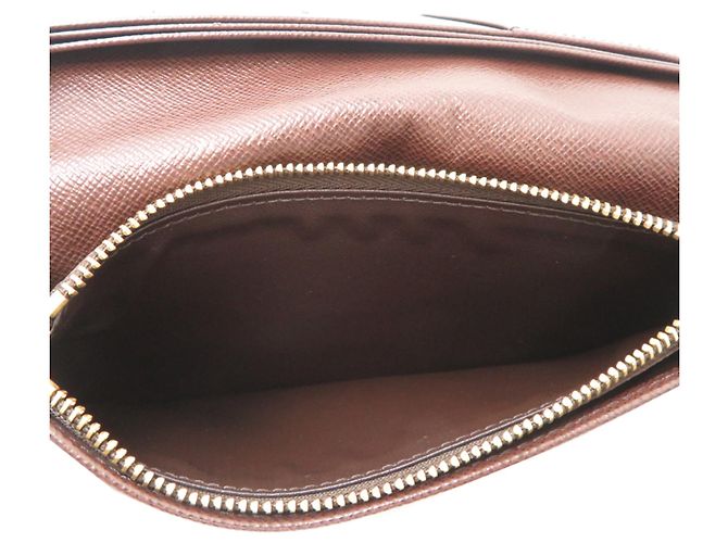 Cartera Larga Brazza Louis Vuitton Castaño - vista 7
