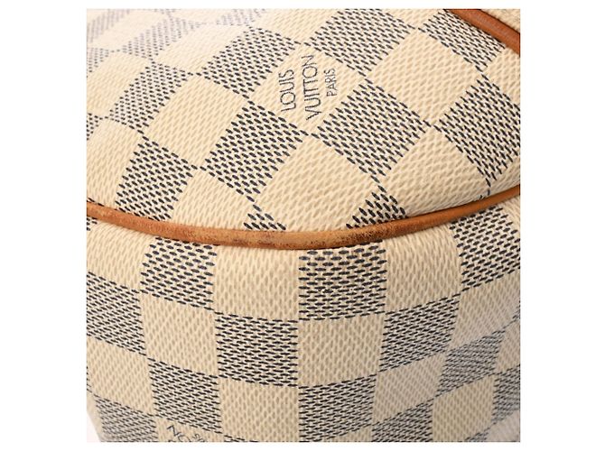 Borsa Louis Vuitton Damier Azur Galliera PM Bianco - vista 8