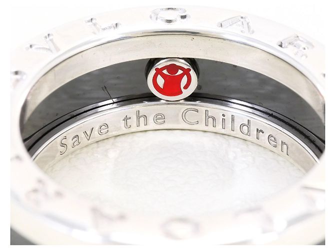 Bulgari Bvlgari Save the Children Silberne Keramikbandring Schwarz - Ansicht 6