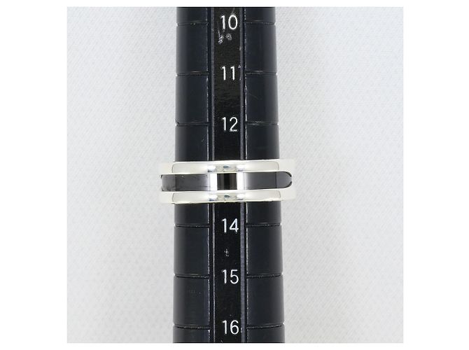 Bulgari Anello in ceramica nera e argento Bvlgari Save the Children Nero - vista 8