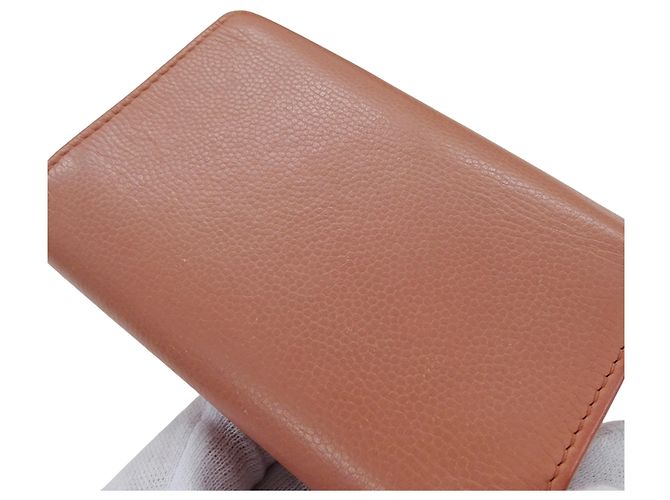 Portachiavi Chanel rosa salmone - vista 13