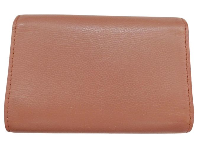 Portachiavi Chanel rosa salmone - vista 2
