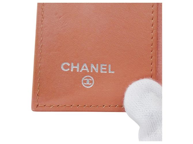 Portachiavi Chanel rosa salmone - vista 5