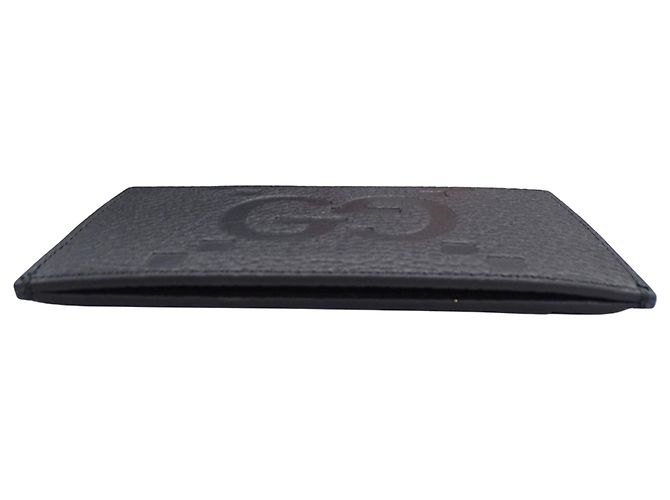 Tarjetero Maxi GG Jumbo de Gucci Negro - vista 3