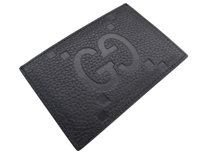 Tarjetero Maxi GG Jumbo de Gucci Negro - vista 6