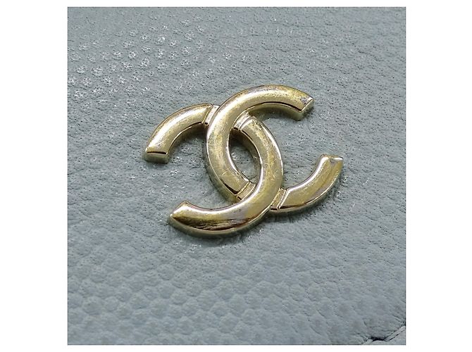 Chanel Hellblau Dreifach-Wallet - Ansicht 4