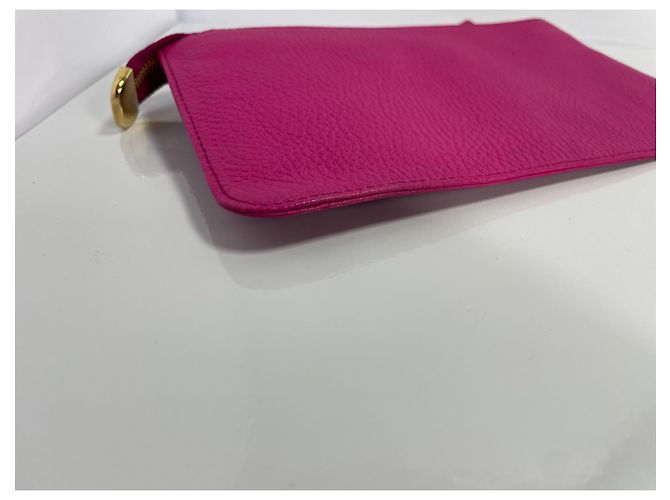 Clutch in pelle rosa Dolce & Gabbana - vista 4