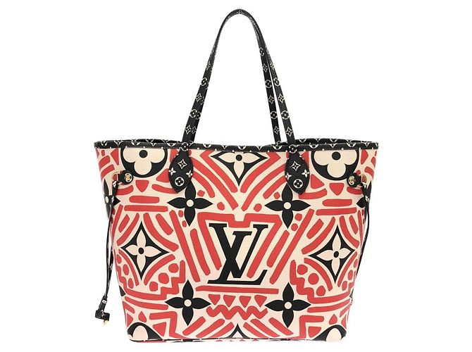 Louis Vuitton LV Crafty Neverfull MM Handbag Red - view 2