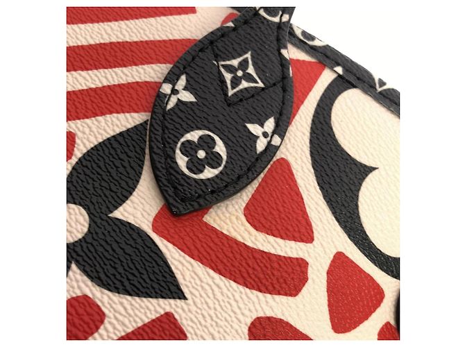Louis Vuitton LV Crafty Neverfull MM Handbag Red - view 5