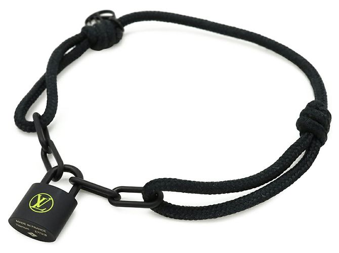 Lockit Titanarmband von Louis Vuitton Schwarz - Ansicht 2