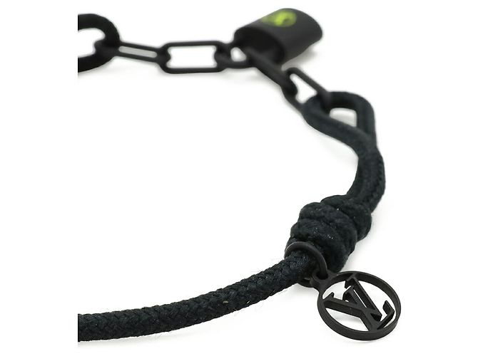 Lockit Titanarmband von Louis Vuitton Schwarz - Ansicht 4