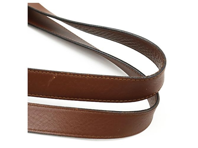 Loewe Leinen Anagram Shopper Tasche Braun - Ansicht 5
