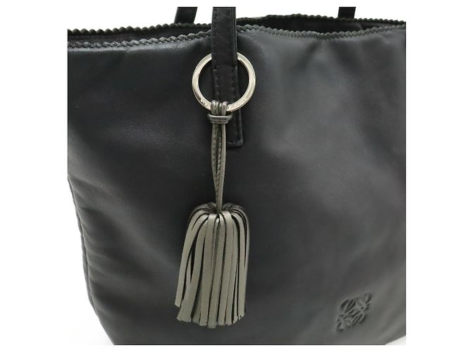 Tote Bag mit Quasten Anagram LOEWE Schwarz - Ansicht 10
