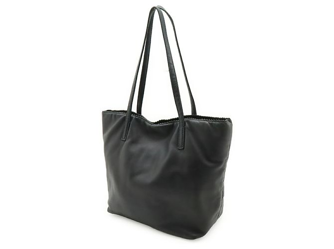 Tote Bag mit Quasten Anagram LOEWE Schwarz - Ansicht 3