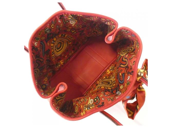 Borsa Hermès Garden Twilly Rosso - vista 8