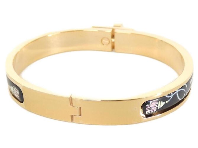 Bracciale Charm Mini Click Kelly PM LES CLES di Hermès Blu - vista 2
