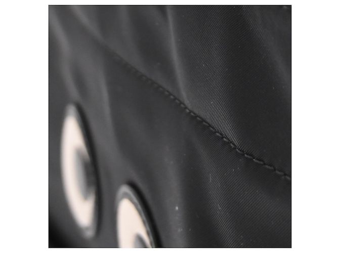 Anya Hindmarch Io sono una Borsa di Plastica Borsa Tote in Nylon Nero - vista 12